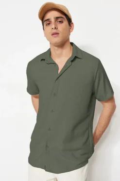 Trendyol Camisa de manga corta^Hombre Camisas