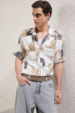 Trendyol Camisa de manga corta^Hombre Camisas