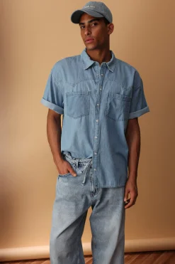 Trendyol Camisa de manga corta^Hombre Camisas