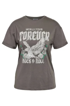 Noisy May Camisa de manga corta con estampado frontal^Mujer Camisas Y Blusas|Camisetas