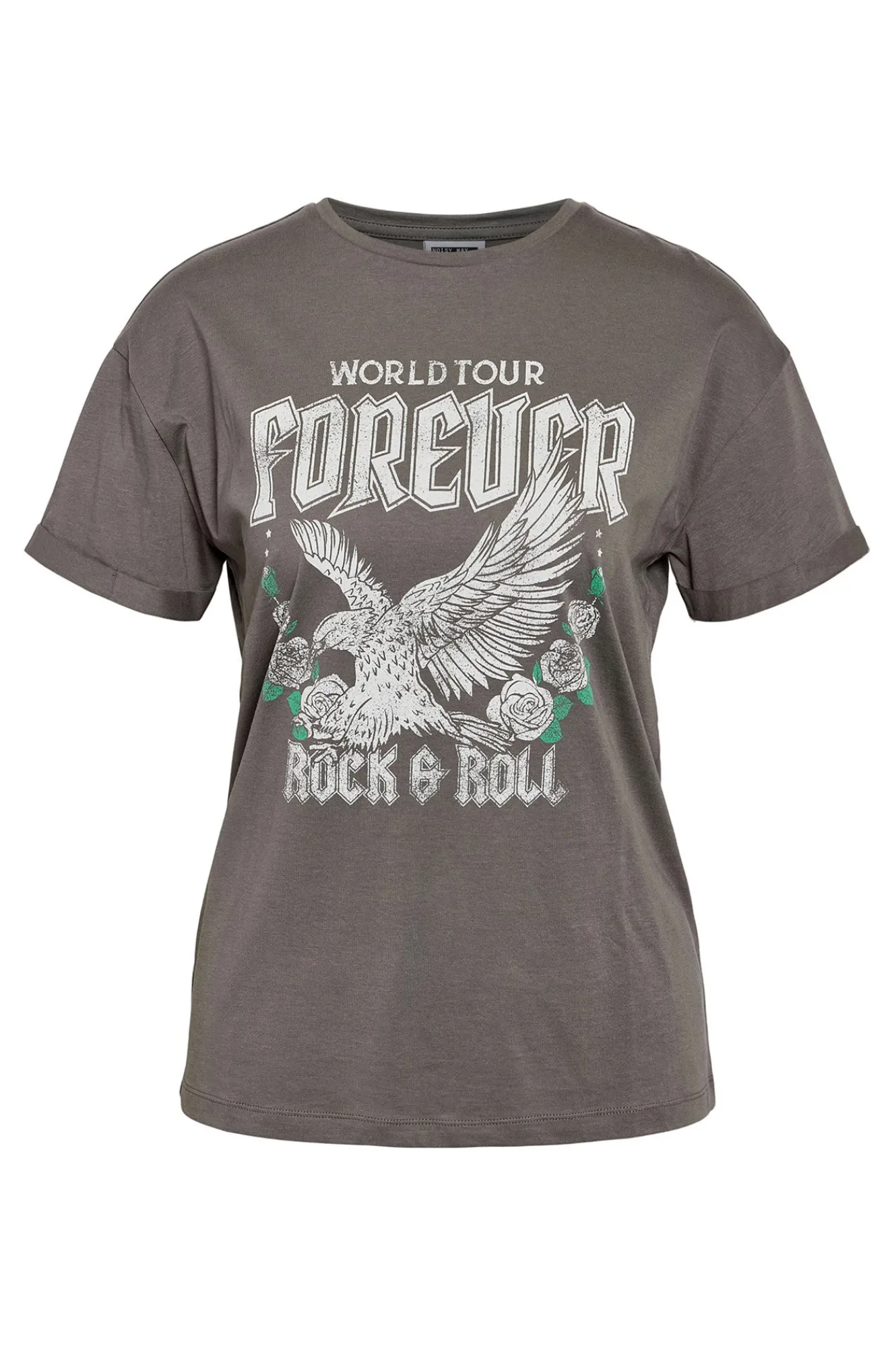 Noisy May Camisa de manga corta con estampado frontal^Mujer Camisas Y Blusas|Camisetas