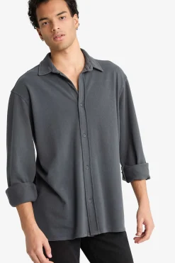 DeFacto Camisa de manga larga^Hombre Camisas