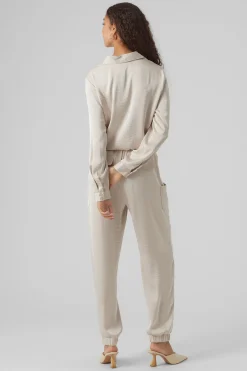 Vero Moda Camisa de manga larga efecto satinado^Mujer Camisas Y Blusas