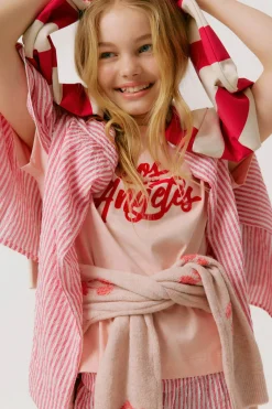 Vero Moda Girl Camisa de manga larga y cuello de solapa^Niños Camisas Y Blusas