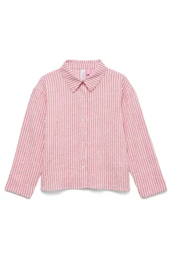 Vero Moda Girl Camisa de manga larga y cuello de solapa^Niños Camisas Y Blusas