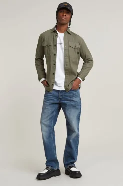 G-STAR Camisa de manga larga y corte ajustado^Hombre Camisas