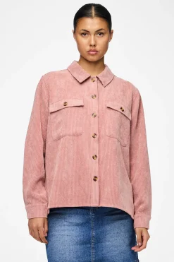 Pieces Camisa de pana^Mujer Camisas Y Blusas