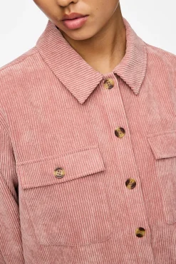 Pieces Camisa de pana^Mujer Camisas Y Blusas