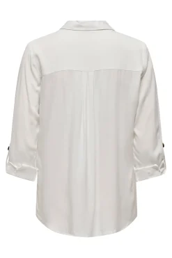 Only Camisa de rayas bolsillos frontales^Mujer Camisas Y Blusas