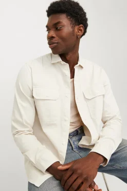 Jack & Jones Camisa de sarga regular fit^Hombre Camisas