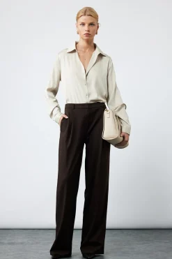 Koton Camisa de satén^Mujer Camisas Y Blusas