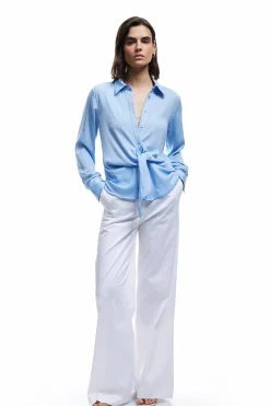 Koton Camisa de satén^Mujer Camisas Y Blusas