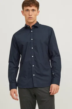 Jack & Jones Camisa de vestir popel&iacute;n^Hombre Camisas