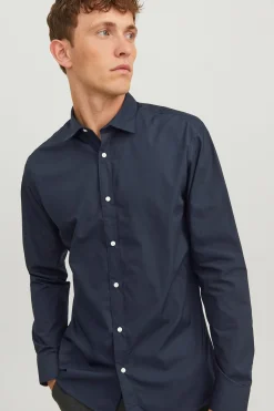 Jack & Jones Camisa de vestir popel&iacute;n^Hombre Camisas