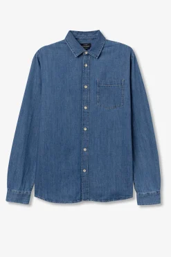 Tiffosi Camisa Denim Regular Fit^Hombre Camisas