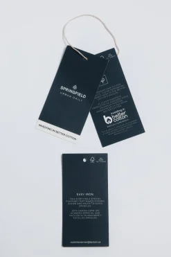 Springfield Camisa easy care estructura^Hombre Camisas