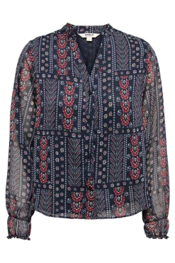 Only Camisa estampada con lurex^Mujer Camisas Y Blusas