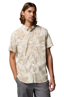 Columbia Camisa estampada de manga corta^Hombre Camisas