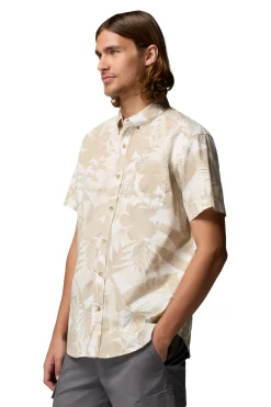 Columbia Camisa estampada de manga corta^Hombre Camisas