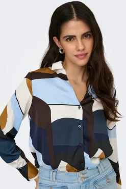 Only Camisa estampado geométrico^Mujer Camisas Y Blusas
