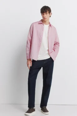 Springfield Camisa estructura^Hombre Camisas