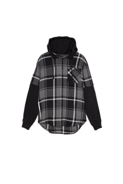 Inside Camisa Felpa Combinada^Hombre Camisas