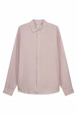 Springfield Camisa fil a fil lino viscosa^Hombre Camisas|Lino