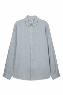 Springfield Camisa fil a fil lino viscosa^Hombre Camisas|Lino