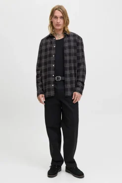 Jack & Jones Camisa franela cuadros^Hombre Camisas