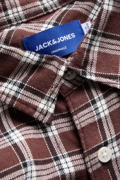 Jack & Jones Camisa franela cuadros^Hombre Camisas