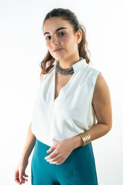 Cul Sac Camisa fruncida^Mujer Camisas Y Blusas