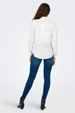 Only Camisa glitter manga larga^Mujer Camisas Y Blusas