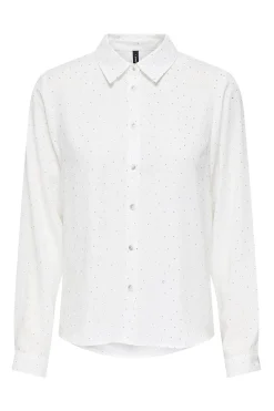 Only Camisa glitter manga larga^Mujer Camisas Y Blusas