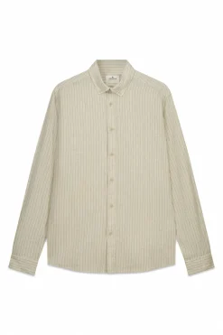 Springfield Camisa lino rayas^Hombre Camisas|Lino