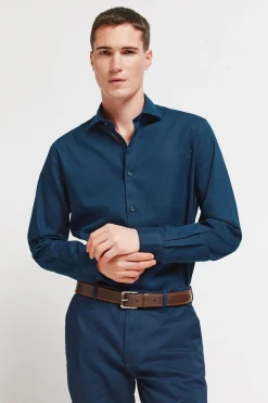 Springfield Camisa lino vestida^Hombre Camisas|Lino