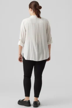 Vero Moda Curve Camisa manga 3/4 talla grande^Mujer Camisas Y Blusas