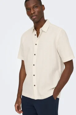 Only & Sons Camisa manga corta^Hombre Camisas