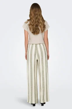 Only Camisa manga corta de lino^Mujer Camisas Y Blusas|Lino