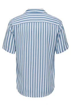 Only & Sons Camisa manga corta rayas^Hombre Camisas