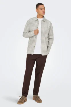 Only & Sons Camisa manga larga^Hombre Camisas