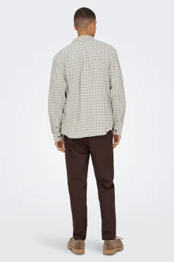 Only & Sons Camisa manga larga^Hombre Camisas