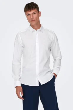 Only & Sons Camisa manga larga^Hombre Camisas