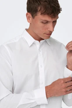 Only & Sons Camisa manga larga^Hombre Camisas