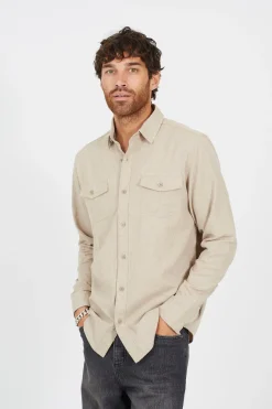 Brave Soul Camisa manga larga^Hombre Camisas