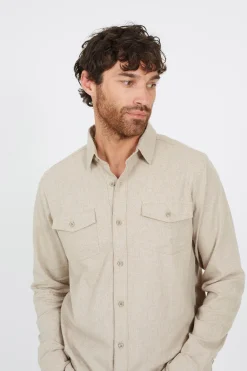 Brave Soul Camisa manga larga^Hombre Camisas