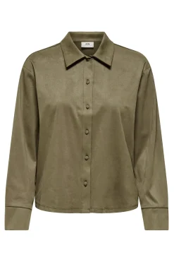 JDY Camisa manga larga antelina^Mujer Camisas Y Blusas|Total Look