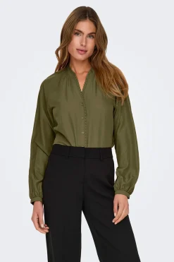 JDY Camisa manga larga bordada^Mujer Camisas Y Blusas|Basic Bar