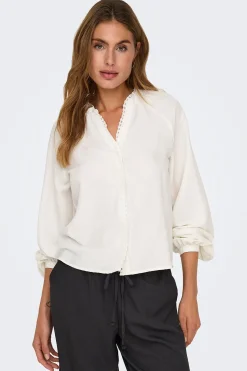 JDY Camisa manga larga bordada^Mujer Camisas Y Blusas|Basic Bar
