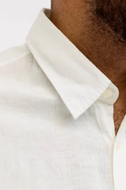 Jack & Jones PLUS Camisa manga larga con lino^Hombre Camisas|Lino