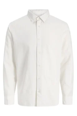 Jack & Jones PLUS Camisa manga larga con lino^Hombre Camisas|Lino